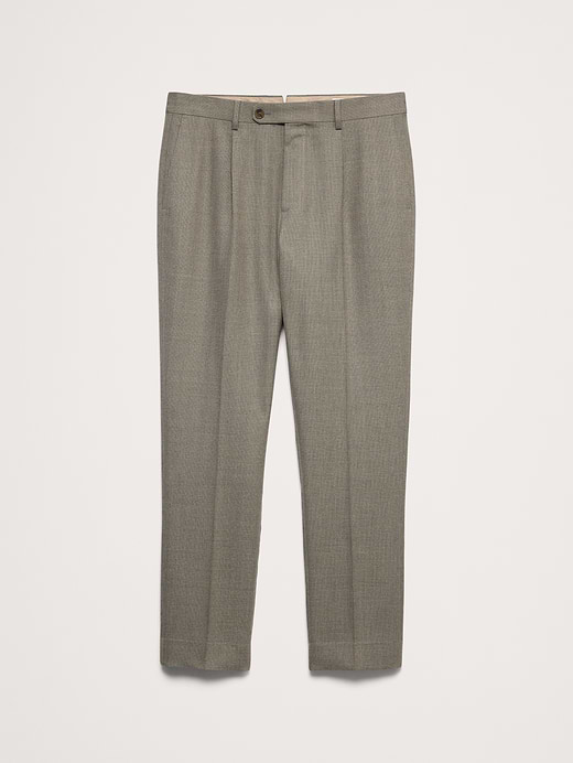 Banana Republic Tailored Slim-Fit Italian Wool Ventile Suit Pant — photo 5