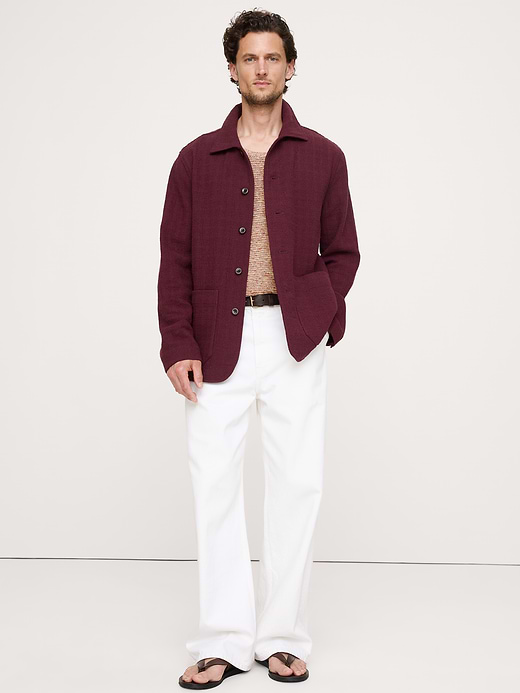 Banana Republic Basketweave Shirt Jacket — photo 4