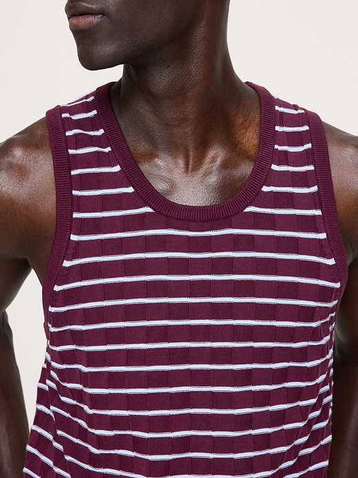 Banana Republic Cotton Stripe Tank — photo 7