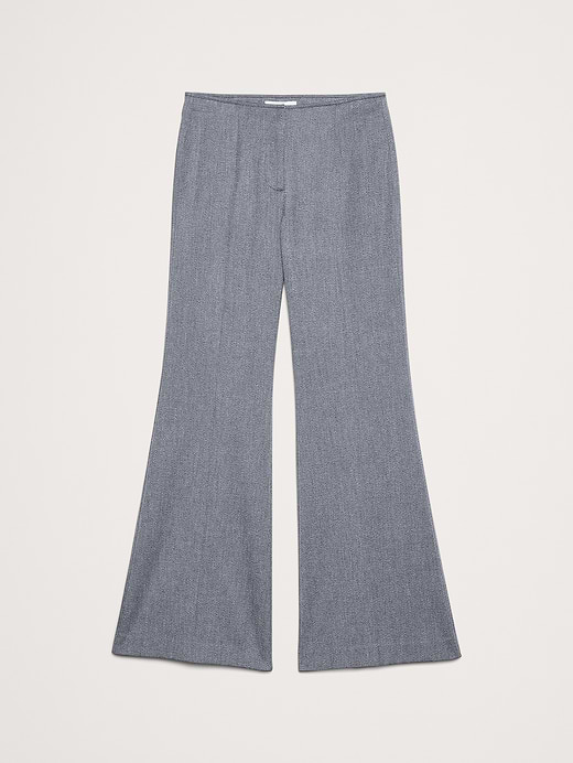 Banana Republic Mid-Rise Flare Italian Twill Pant — photo 5
