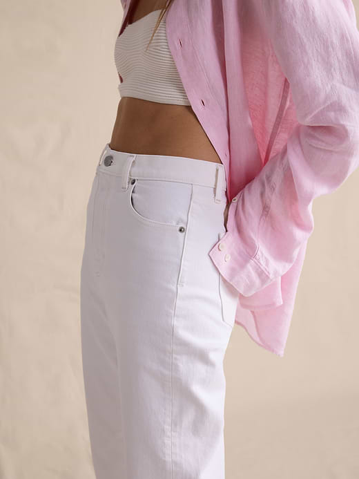 Banana Republic High-Rise 90S Straight Jean — photo 4