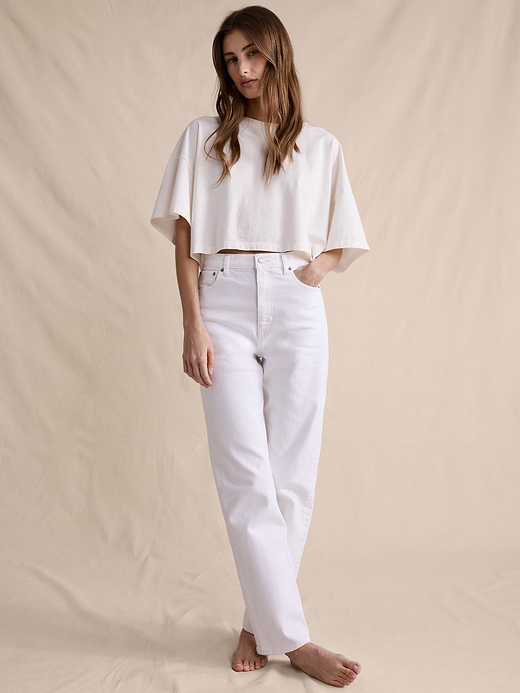 Banana Republic High-Rise 90S Straight Jean — photo 5