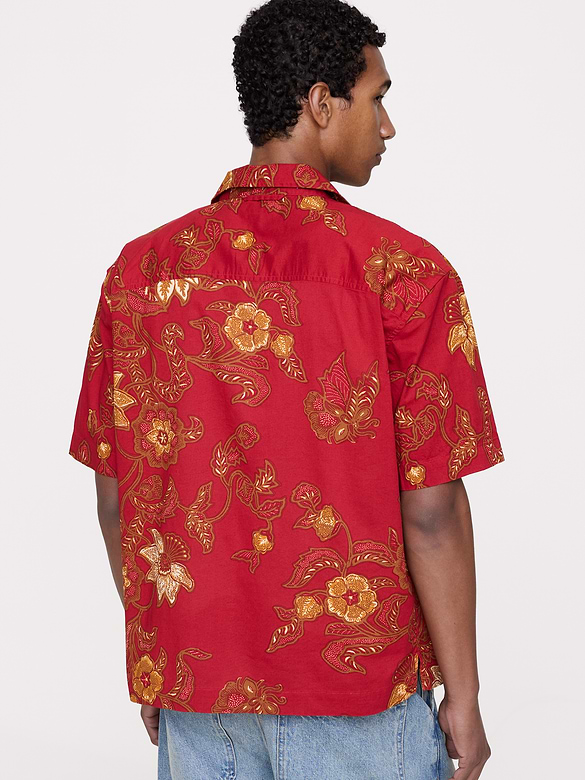 Banana Republic Archive Reissue Relaxed-Fit Cotton Poplin Shirt — photo 3