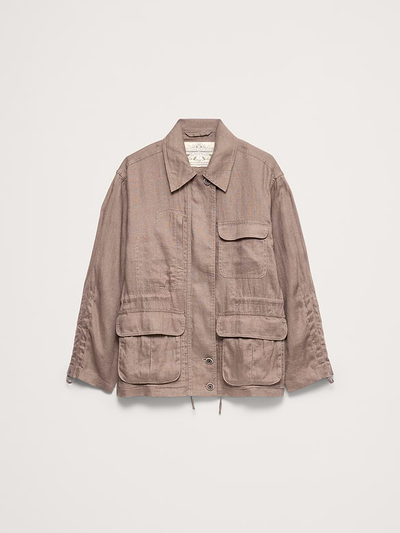 Banana Republic Archive Reissue Linen Chore Coat — photo 5
