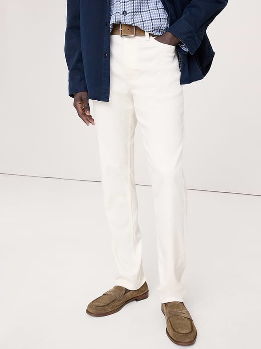 Banana Republic Slim Linen-Cotton Traveler Pant — photo 4