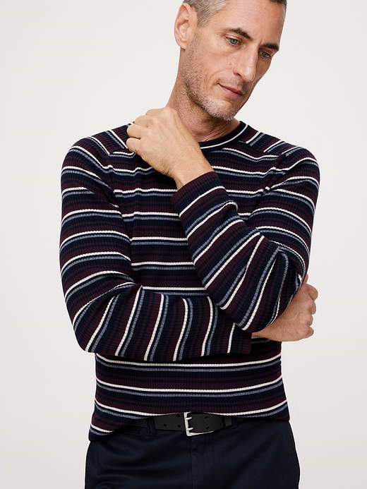 Banana Republic Slim Merino Ribbed Sweater — photo 1