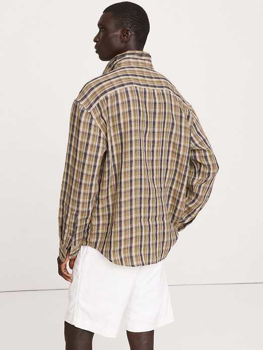 Banana Republic Relaxed-Fit Linen Explorer Shirt — photo 3