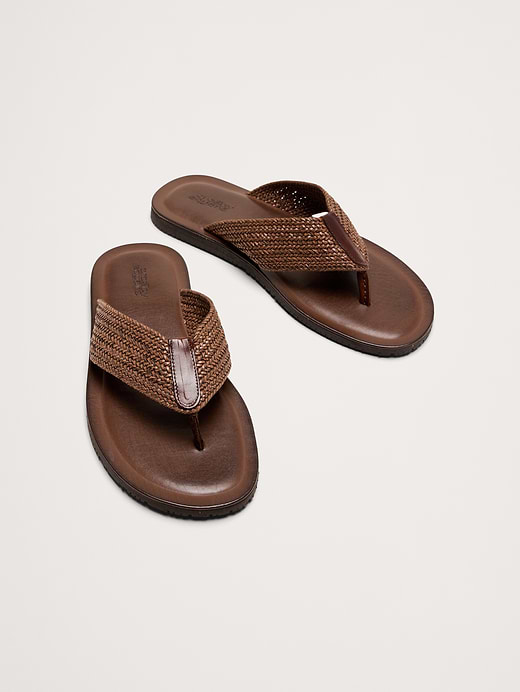 Banana Republic Woven Flip Flop Sandal — photo 4