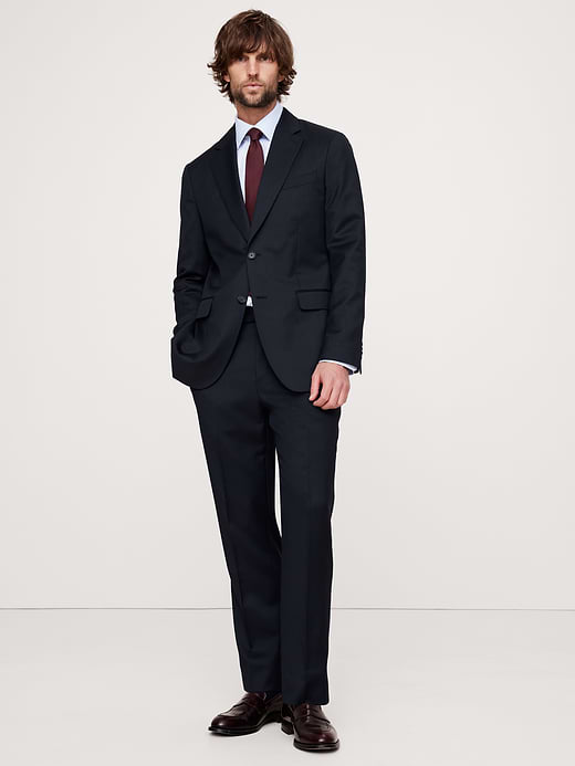 Banana Republic Signature Italian Houndstooth Suit Jacket — photo 6