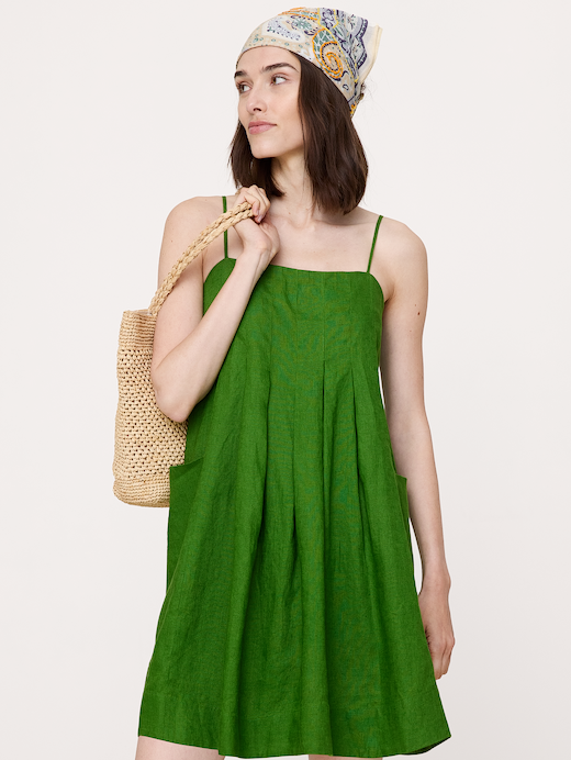 Banana Republic Linen Mini Dress — photo 1