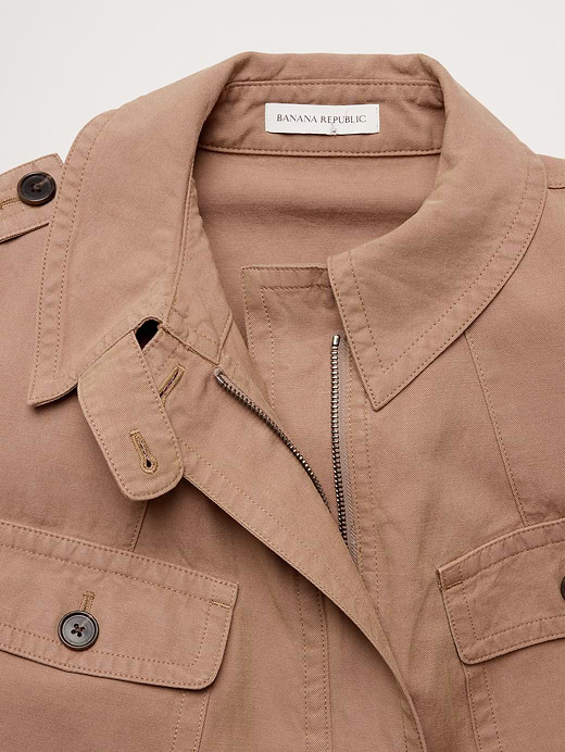Banana Republic TENCEL™-Cotton-Linen Utility Vest — photo 6