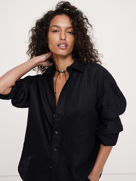Banana Republic Metallic Stone Cord Necklace — photo 3