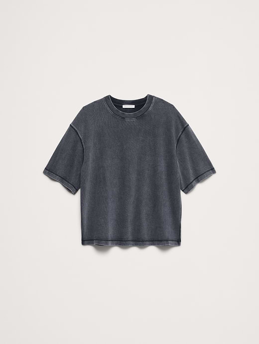 Banana Republic Heavyweight Cotton Boxy Tee — photo 5