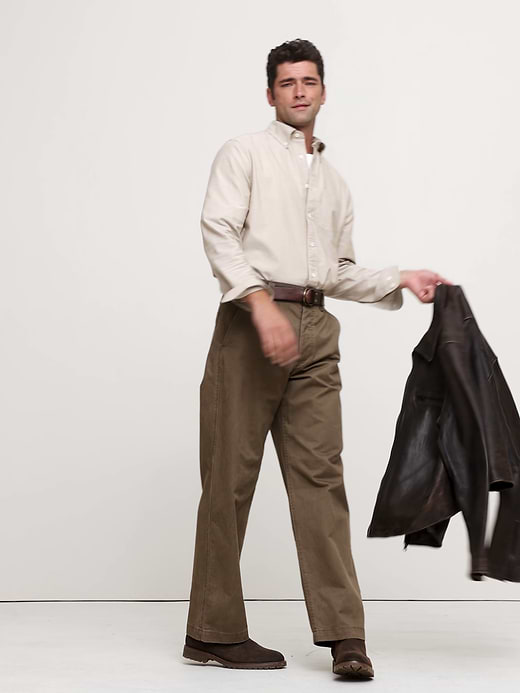 Banana Republic Standard-Fit Oxford Shirt — photo 6