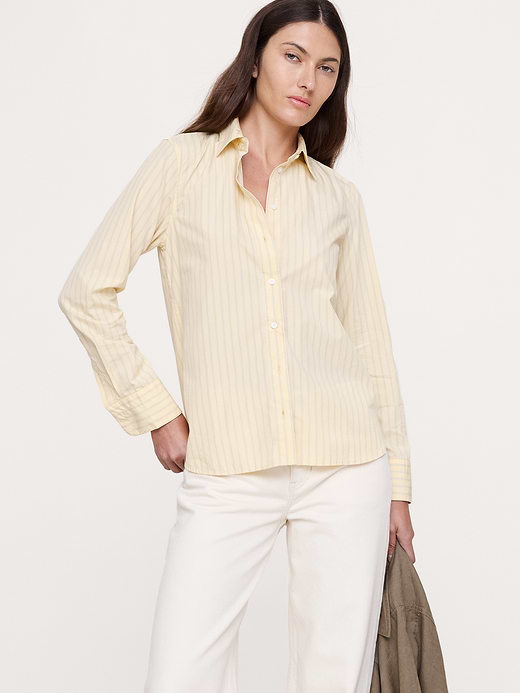 Banana Republic The Everyday Shirt in Cotton Poplin — photo 4