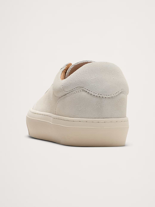 Banana Republic Suede Court Sneaker — photo 4