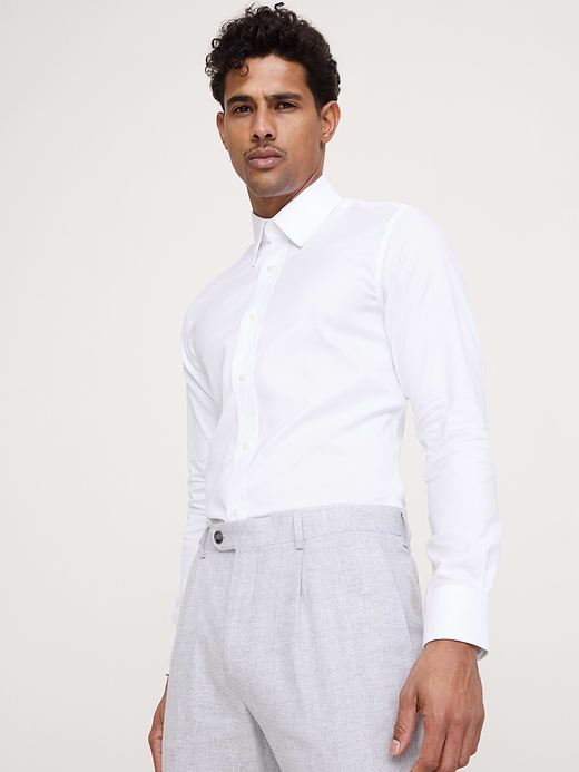 Banana Republic Slim-Fit Wrinkle-Resistant Dress Shirt — photo 1