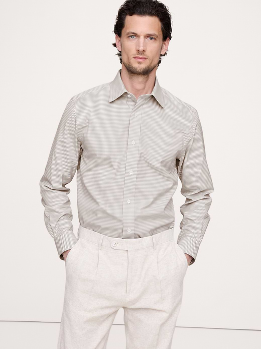 Banana Republic Standard-Fit Wrinkle-Resistant Dress Shirt — photo 1