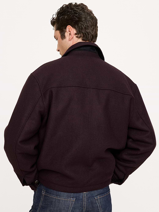 Banana Republic Double-Faced Wool-Blend Utility Jacket — photo 3
