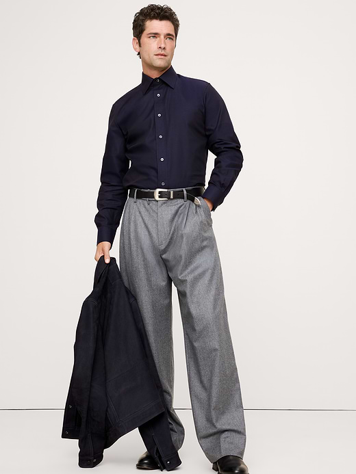 Banana Republic Slim-Fit Wrinkle-Resistant Dress Shirt — photo 1