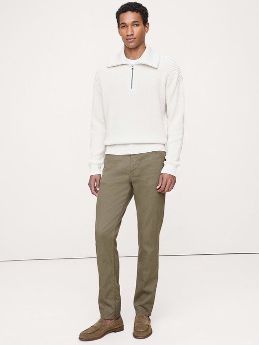 Banana Republic Slim Linen-Cotton Traveler Pant — photo 1