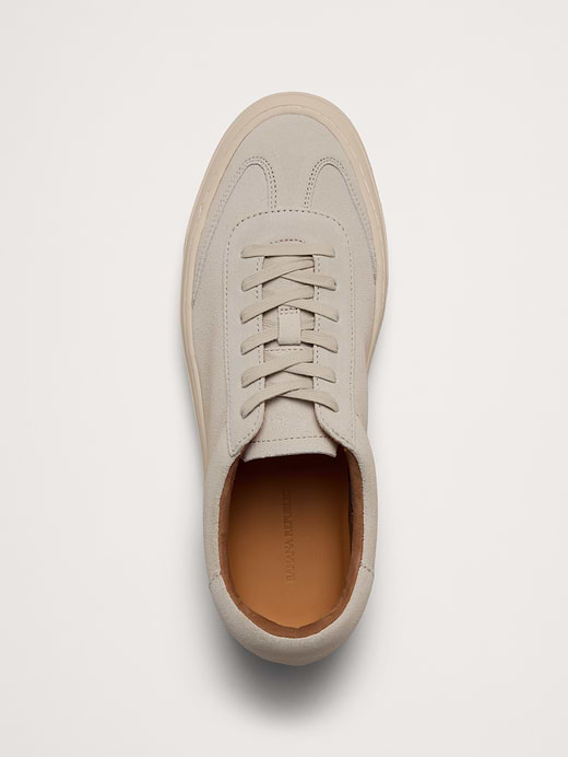 Banana Republic Suede Court Sneaker — photo 5