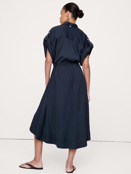 Banana Republic Viscose Midi Shirt Dress — photo 3