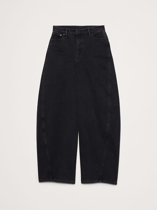 Banana Republic High-Rise Loose Barrel Jean — photo 6