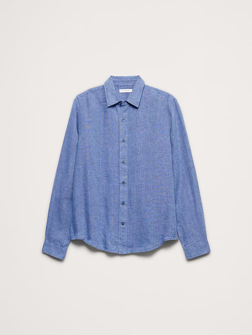 Banana Republic Standard-Fit Linen Shirt — photo 5
