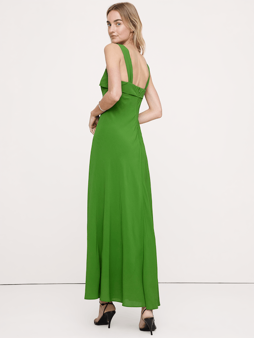 Banana Republic Drapey Georgette Bias-Cut Slip Dress — photo 3