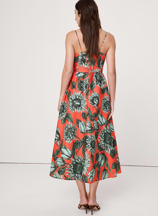 Banana Republic Linen Corset Button-Down Dress — photo 3