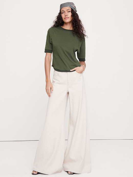 Banana Republic Vintage Cotton Dolman T-Shirt — photo 1
