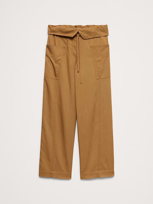 Banana Republic High-Rise Straight-Leg Fisherman Pant — photo 5