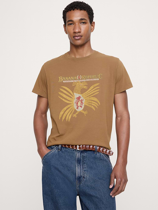 Banana Republic Archive Reissue Cotton Graphic T-Shirt — photo 1