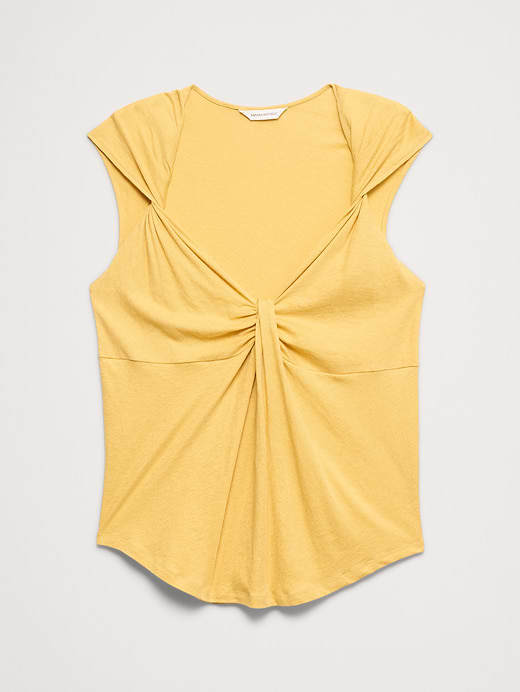 Banana Republic Cotton-Silk Twisted Tank — photo 5