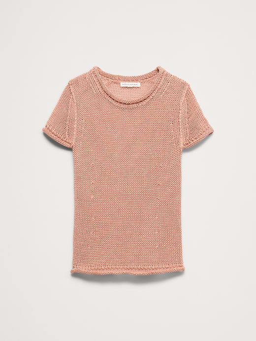 Banana Republic Heirloom Linen Sweater Tee — photo 3