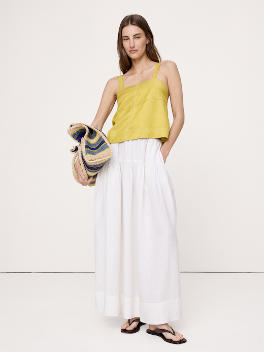 Banana Republic Viscose-Linen Tank — photo 5
