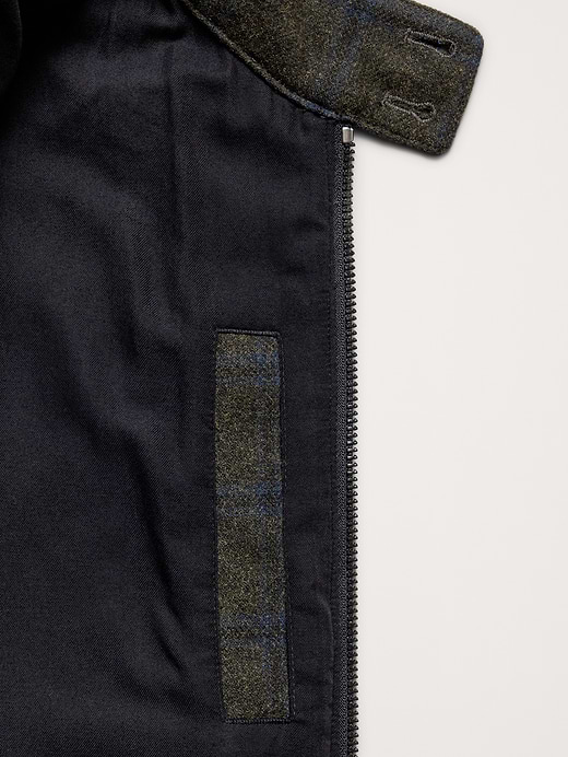Banana Republic Plaid Flannel Harrington Jacket — photo 6