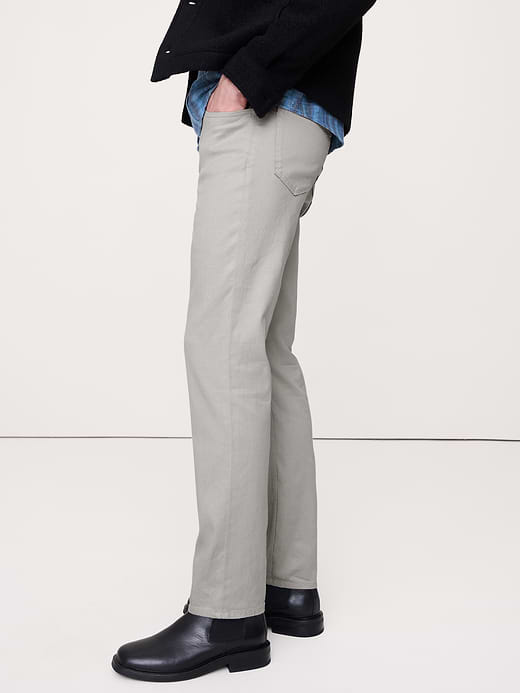Banana Republic Slim Linen-Cotton Traveler Pant — photo 4