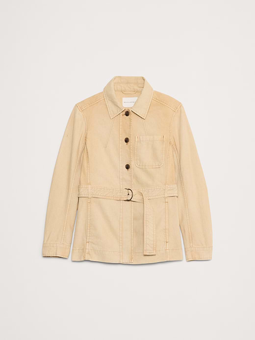 Banana Republic Cotton Canvas Shirt Jacket — photo 5
