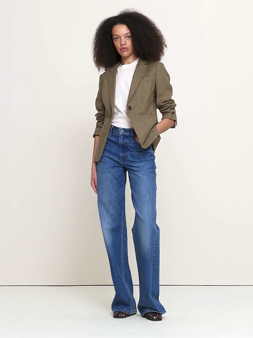 Banana Republic Slim Linen Blazer — photo 8