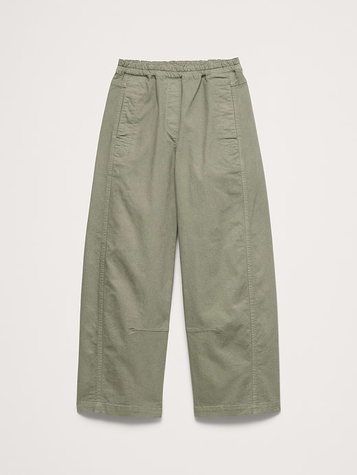 Banana Republic Mid-Rise Relaxed Painter Pull-On Pant — photo 5