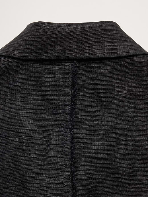 Banana Republic Fringe Linen Blazer — photo 7