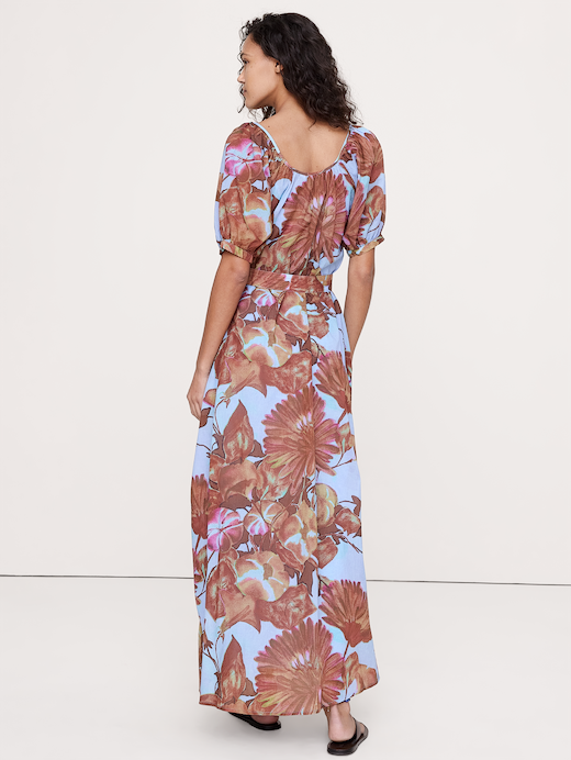 Banana Republic Lightweight Cotton Scoop-Neck Maxi Dress — photo 3