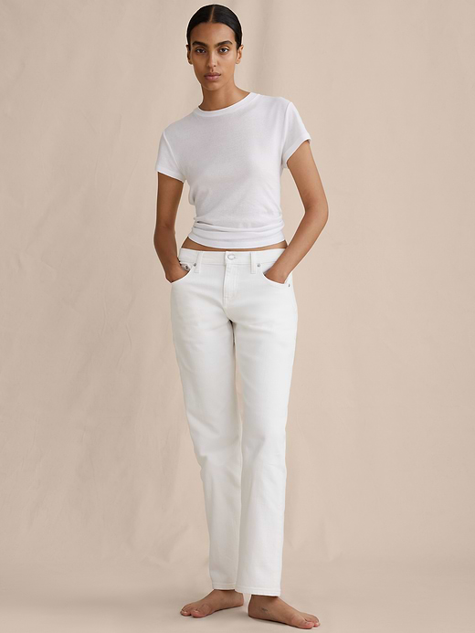 Banana Republic Low-Rise Kick-Straight Jean — photo 5