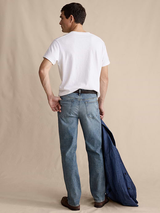 Banana Republic Straight Luxe Traveler Jean — photo 3