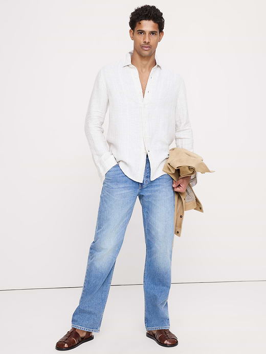 Banana Republic Standard-Fit Textured Shirt — photo 4