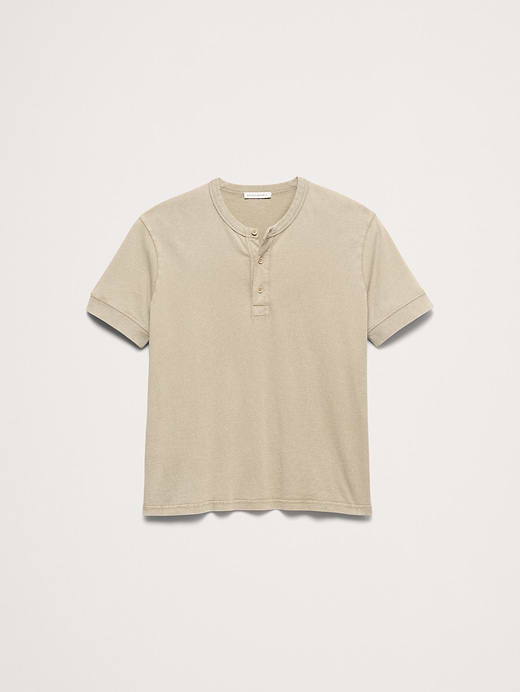 Banana Republic Heritage Cotton Slub Henley T-Shirt — photo 5