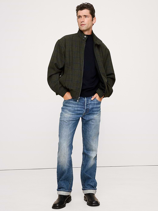 Banana Republic Plaid Flannel Harrington Jacket — photo 4