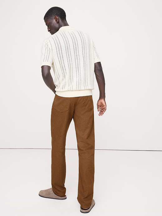 Banana Republic Slim Linen-Cotton Traveler Pant — photo 3